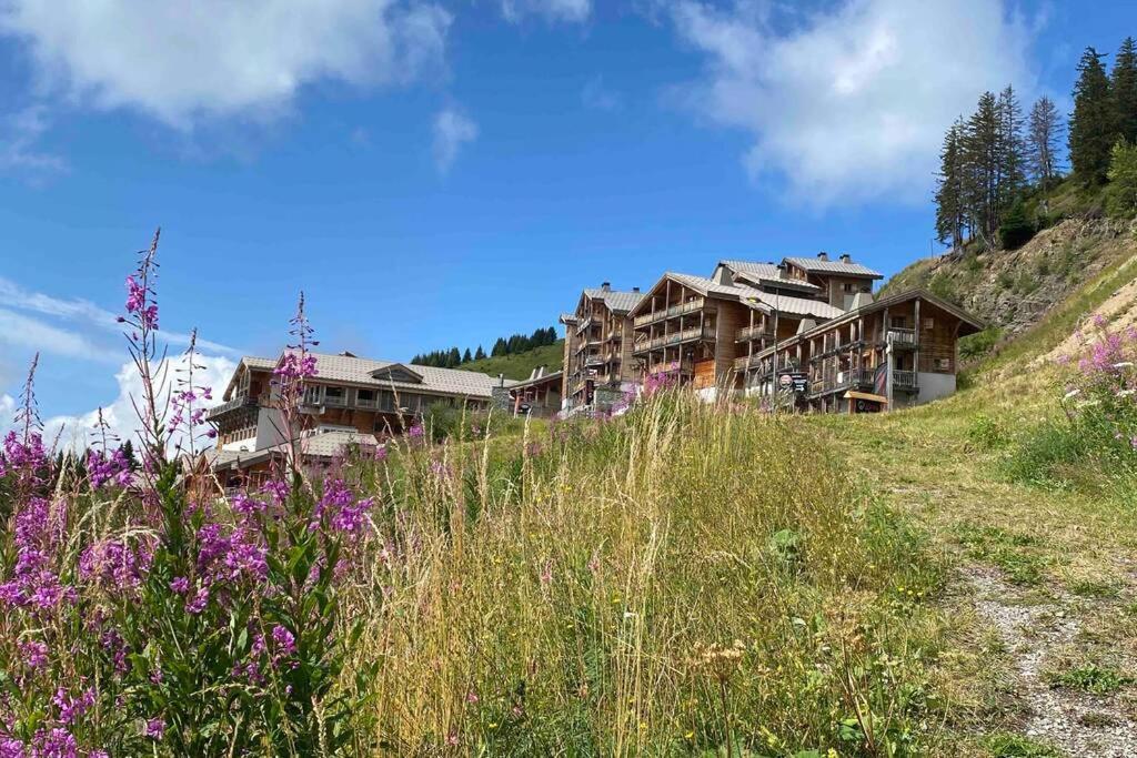 Vue Panoramique Sur Les Montagnes Plein Sud - T2 Skis Aux Pieds, Piscine & Spa Flaine Zewnętrze zdjęcie