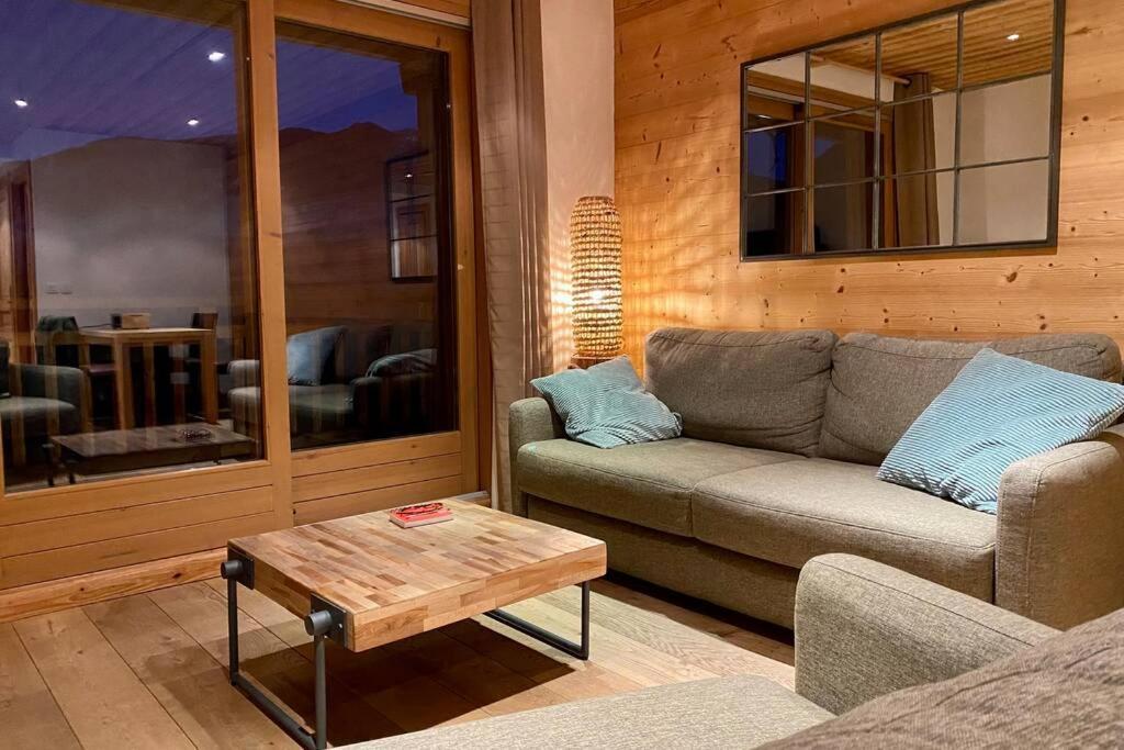 Vue Panoramique Sur Les Montagnes Plein Sud - T2 Skis Aux Pieds, Piscine & Spa Flaine Zewnętrze zdjęcie