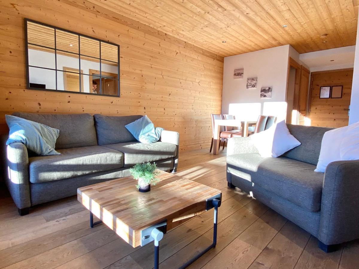 Vue Panoramique Sur Les Montagnes Plein Sud - T2 Skis Aux Pieds, Piscine & Spa Flaine Zewnętrze zdjęcie